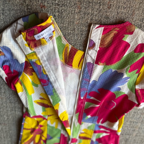 Yellow Ruched One Shoulder Sundress - Picture 2 of 8